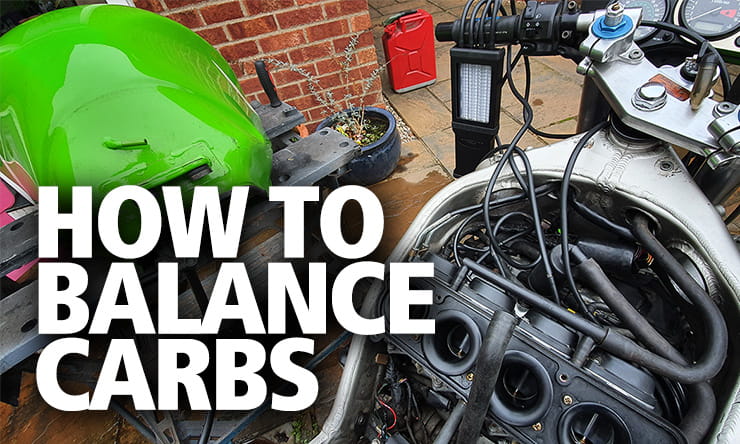Balancing – or syncing motorcycle carburettors and fuel injection systems is a vital part of bike maintenance; here’s how you can do it yourself.